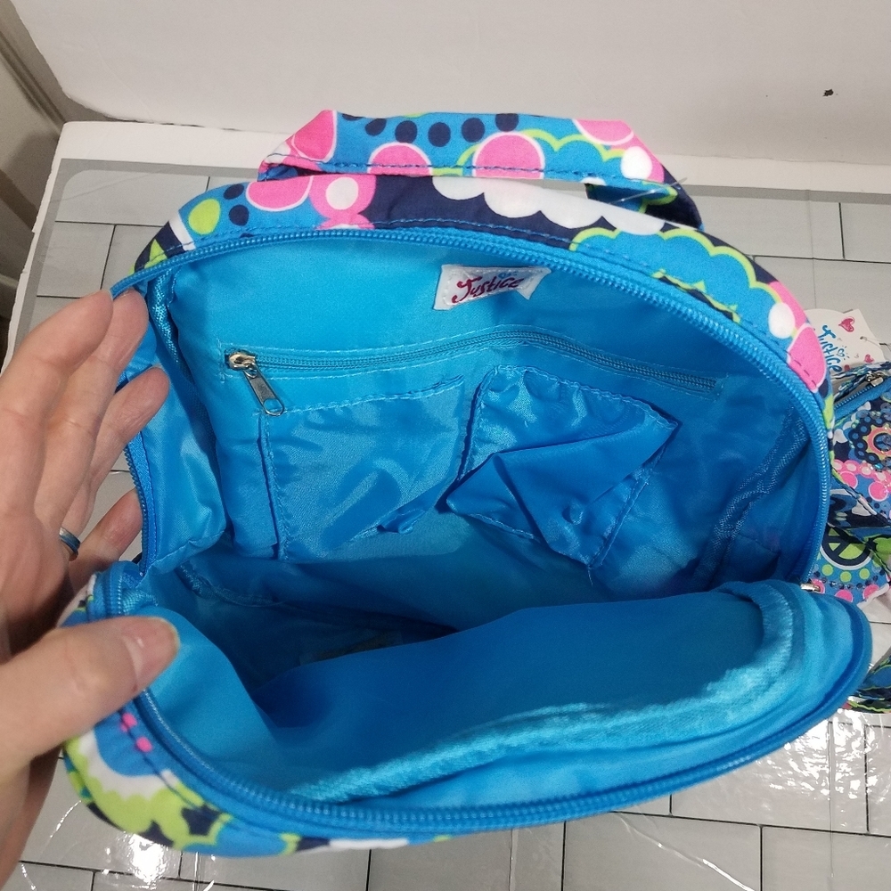 Justice Mini Backpack and Pouch NWT - Picture 12 of 13